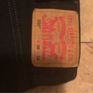 Levi’s Men’s Jeans - Dark Black Denim